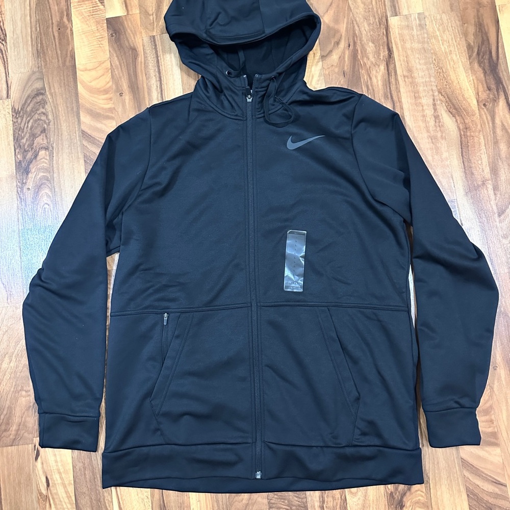 Nike Black Performance Hooded Jacket